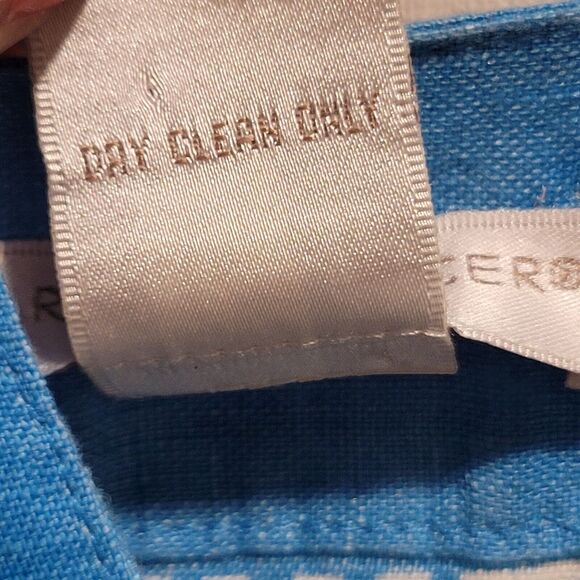 Sarah Spencer Tunic Top Woman 1 X Linen Blue Lagenlook Coastal Resort Boho - Picture 6 of 9